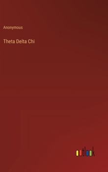 Hardcover Theta Delta Chi Book
