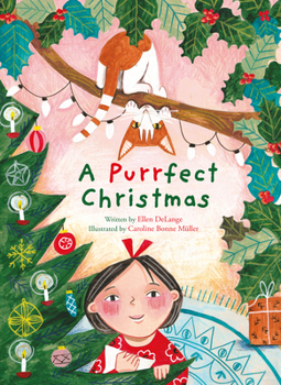 Hardcover A Purrfect Christmas Book