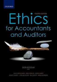 Paperback Ethics for Accountants and Auditors Book