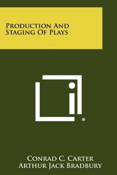 Paperback Production And Staging Of Plays Book