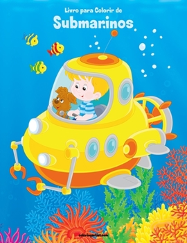Paperback Livro para Colorir de Submarinos [Portuguese] Book