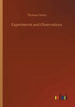 Paperback Experiments and Observations Book
