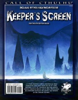 Hardcover Call of Cthulhu Keeper's Screen: For the 6th Edition Rules [With Poster] Book