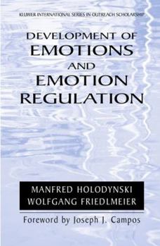 Hardcover Development of Emotions and Emotion Regulation Book