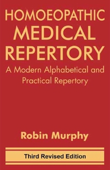 Hardcover Homeopathic Medical Repertory Book