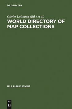 Hardcover IFLA 92/93: World Directory of Map Collections (4th Edition) (IFLA Publications) Book