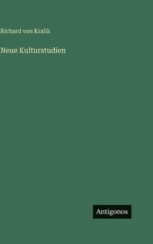 Hardcover Neue Kulturstudien [German] Book
