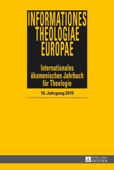 Paperback Informationes Theologiae Europae [German] Book