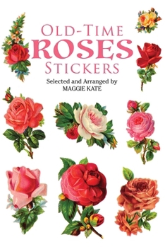Paperback Old-Time Roses Stickers Book