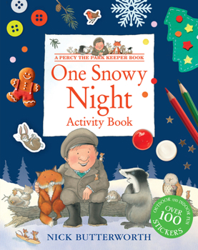 Paperback One Snowy Night Activity Book