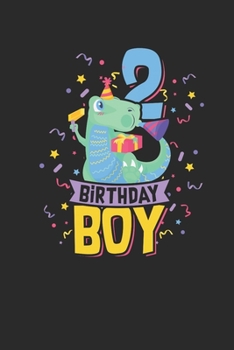 Paperback Birthday Boy 2: Blank Lined Notebook (6" x 9" - 120 pages) Birthday Themed Notebook for Daily Journal, Diary, and Gift Book