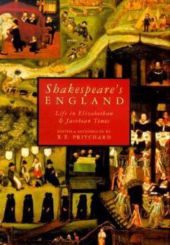 Hardcover Shakespeare's England: Life in Elizabethan and Jacobean Times Book