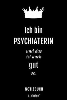 Notizbuch f�r Psychiater / Psychiaterin: Originelle Geschenk-Idee [120 Seiten kariertes blanko Papier]