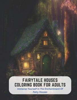 Paperback Fairytale Houses Coloring Book for Adults: Immerse Yourself In The Enchantment Of Fairy Houses Book