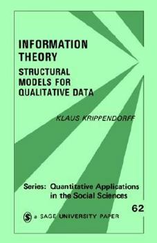Paperback Information Theory: Structural Models for Qualitative Data Book