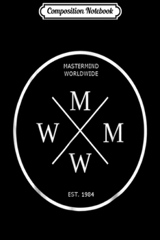 Paperback Composition Notebook: Mastermind Worldwide MMWW Crosshair Kpop Korean Music Journal/Notebook Blank Lined Ruled 6x9 100 Pages Book