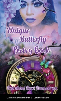 Hardcover Unique Butterfly Poetry Book: Poetry Book