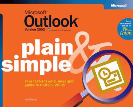 Paperback Microsofta Outlooka Version 2002 Plain & Simple Book