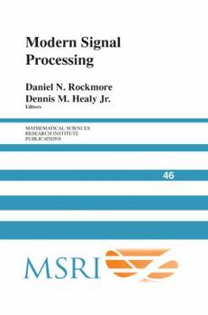 Paperback Modern Signal Processing Book