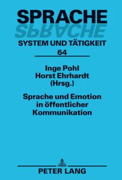 Hardcover Sprache und Emotion in oeffentlicher Kommunikation [German] Book