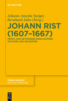 Hardcover Johann Rist (1607-1667) [German] Book