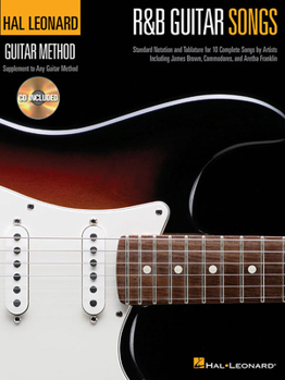 Paperback R&B Guitar Songs [With CD (Audio)] Book