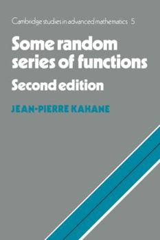 Paperback Some Random Series of Functions Book
