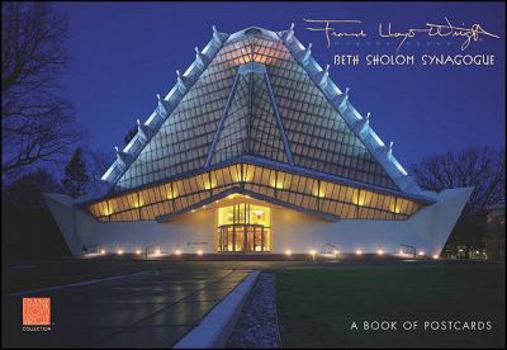 Card Book Frank Lloyd Wright: Beth Sholom Synagogue: A Book of Postcards Book