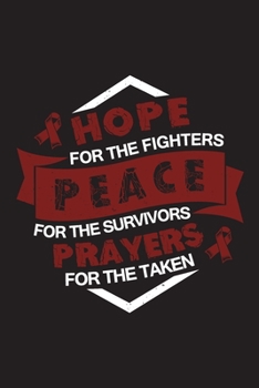 Hope Peace Prayers: Migraine Journal Notebook (6x9), Migraine Books, Migraine Gifts, Migraine Awareness