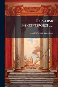 Paperback Romersk Inskriftspoesi ...... [Swedish] Book