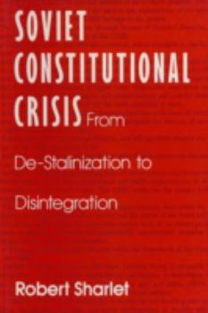 Paperback Soviet Constitutional Crisis Book
