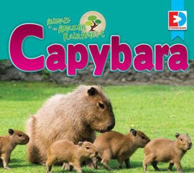 Library Binding Animals of the Amazon Rainforest: Capybara Book