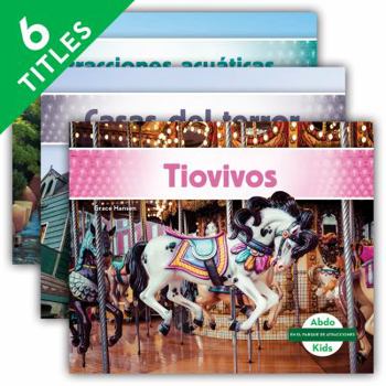 Library Binding En El Parque de Atracciones (Amusement Park Rides) (Set) [Spanish] Book