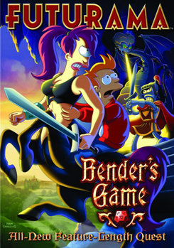 DVD Futurama: Bender's Game Book