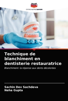 Paperback Technique de blanchiment en dentisterie restauratrice [French] Book