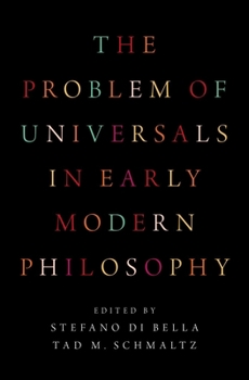 Hardcover Problem of Universals in Early Modern Philosophy Book