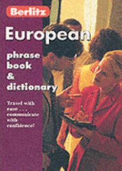 Paperback European Berlitz Phrase Book and Dictionary (Berlitz Phrasebooks) Book