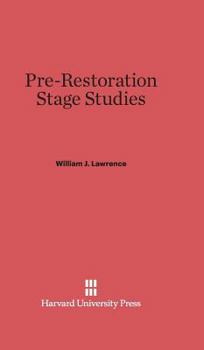 Hardcover Pre-Restoration Stage Studies Book