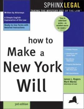 Paperback How to Make a New York Will Book