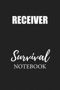 Receiver Survival Notebook: Small Undated Weekly Planner for Work and Personal Everyday Use Habit Tracker Password Logbook Music Review Playlist Diary Journal