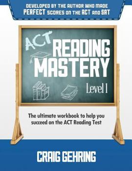 Paperback ACT Reading Mastery Level 1 Book