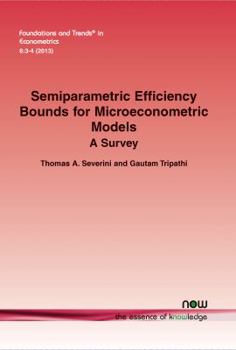 Paperback Semiparametric Efficiency Bounds for Microeconometric Models: A Survey Book