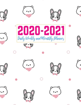 2020-2021 Daily Weekly and Monthly Planner: Simple Two Year Jan 1, 2020 - Dec 31, 2021 Calendar Organizer and Appointment Schedule Agenda Journal for ... - 24 Months Planner - Creative AG 0028