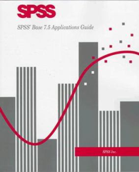 Paperback SPSS Base 7 5 Applications Guide Book