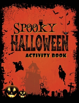 Paperback Spooky Halloween Activity Book