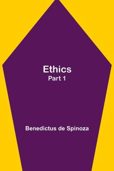 Paperback Ethics - Part 1 Book