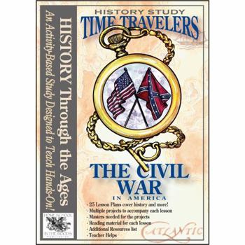 CD-ROM History Study Tme Travelers the Civil War in America Cd-rom Book
