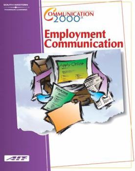 Paperback Communication 2000: Employment Communication (with Learner Guide and CD Study Guide) Book