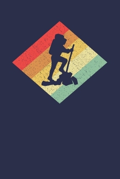 Wanderer Notizbuch: A5 Kariert 108 Seiten - Retro Vintage Wandern Notizheft - Geschenk für Wanderer und Bergsteiger (German Edition)