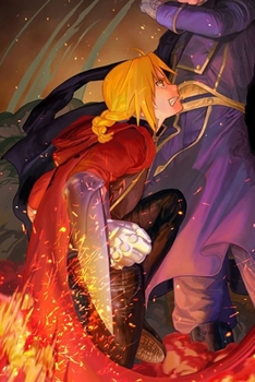 Journal: Fullmetal Alchemist Soft Glossy Cover Journal Lined Pages Book 6 x 9 Inches 110 Pages